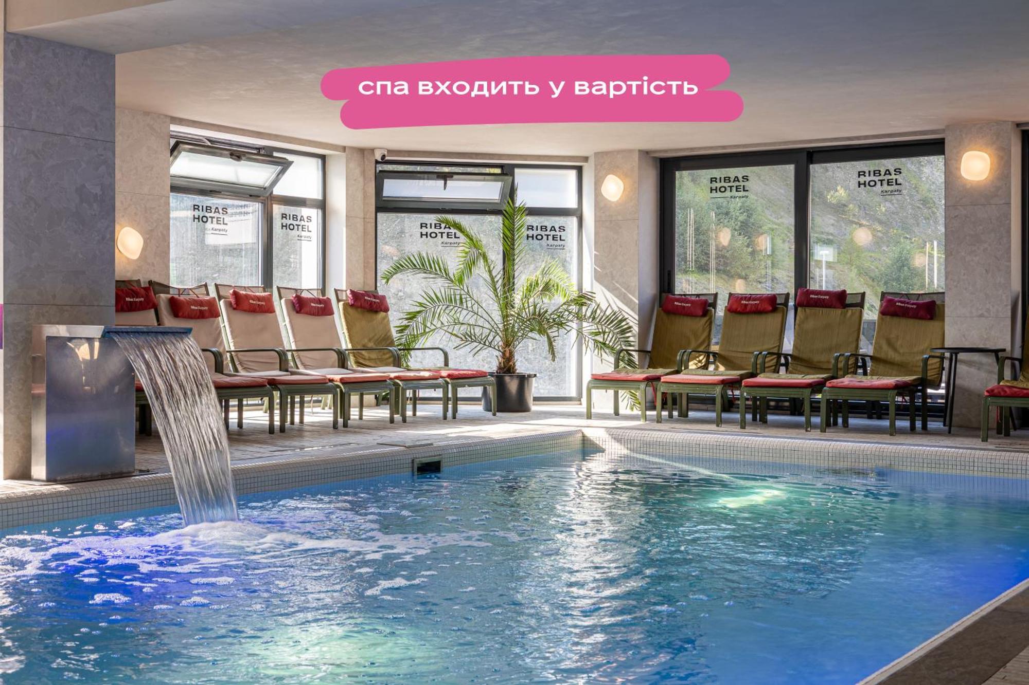 Ribas Karpaty Hotel Bukovel Eksteriør billede