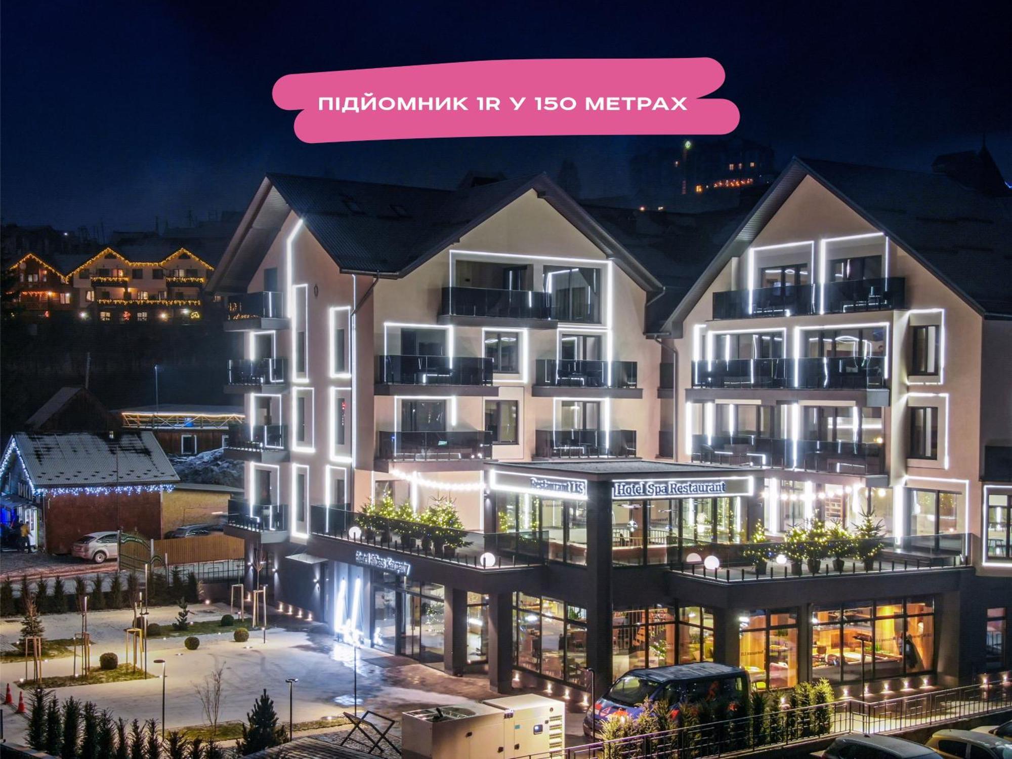 Ribas Karpaty Hotel Bukovel Eksteriør billede